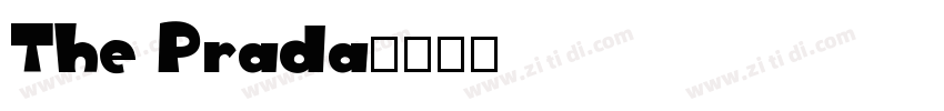 The Prada字体转换